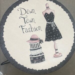 Polka Dot Dress Hat Box